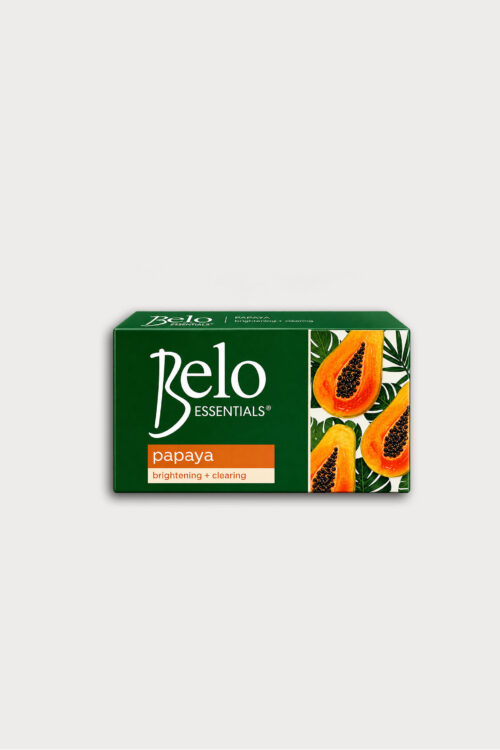 Belo Essentials Papaya Soap – Brightening & Clearing